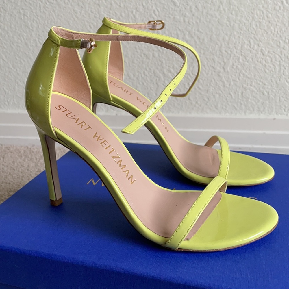Limited Edition Stuart Weitzman Nudistsong  Lime